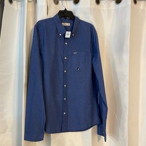 Hollister Mens Button Down Shirt